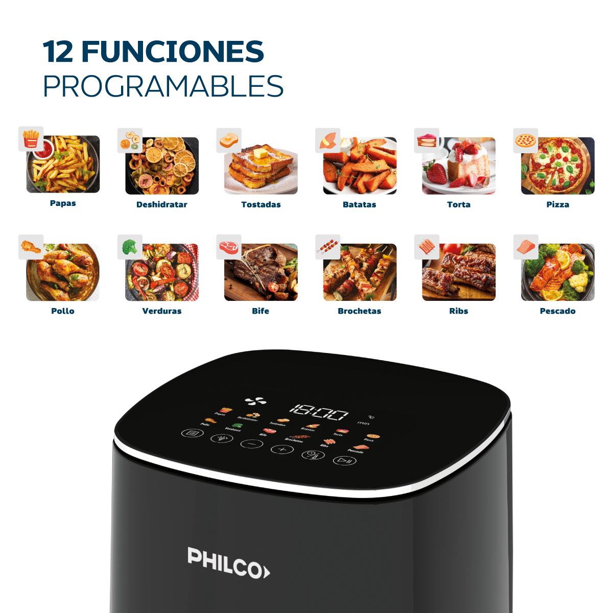 Freidora Aire Philco 6 Lts (Reacondicionado)