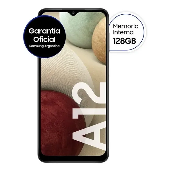 Samsung Galaxy A12 Negro - Bueno (Reacondicionado)